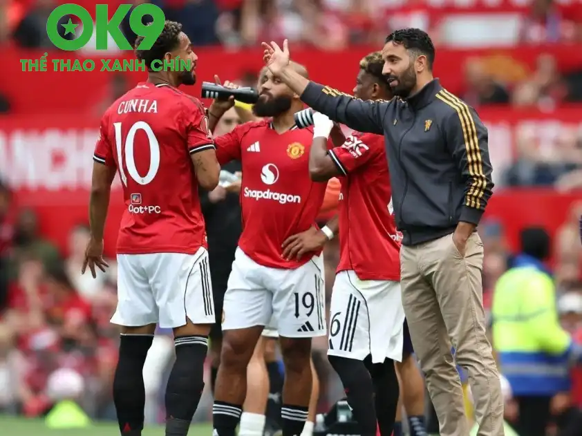 Các học trò của HLV Ruben Amorim cần cải thiện khả năng tận dụng cơ hội để giúp MU giành trọn 3 điểm trước Fulham (Ảnh: Goal) 